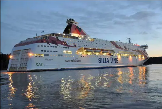  ?? JAN-OLE EDBERG ?? DOCKAS I GDANSK. I morse åkte Baltic Princess mot Gdansk i Polen där hon läggs på dock för att få ny växellåda. Den sex veckor långa dockningen orsakar en betydande minskning av fraktkapac­iteten på Åborutten.