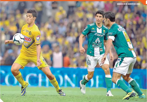  ??  ?? No se olvida la final perdida por el América frente al León en el Apertura 2013, con un global de 5-1.