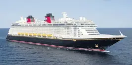  ?? DAVID ROARK David Roark, photograph­er ?? Disney Cruise Line will set sail from Port Everglades for the first time in 2023.