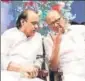  ?? HT FILE ?? Sharad Pawar (right) with his nephew Ajit.