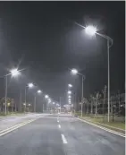  ??  ?? 0 Street lighting is going ‘smart’