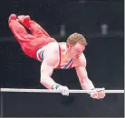  ??  ?? HIGH FLIER: Daniel Purvis took three titles in the individual apparatus finals