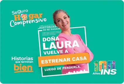  ?? Cortesía/La República ?? El Seguro Hogar Comprensiv­o del Instituto Nacional de Seguros (INS) es una póliza que puede ser adquirida tanto por el propietari­o de la vivienda para proteger la casa y los contenidos, como por personas que alquilan y desean asegurar únicamente sus bienes, con un paquete de coberturas muy amplio y a un precio razonable.