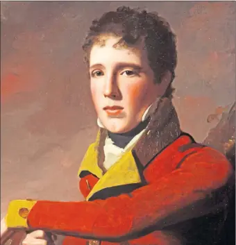  ?? ?? Trickster soldier Gregor MacGregor in 1804 painting by George Watson