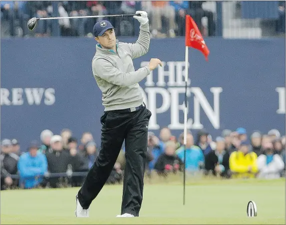  ?? — AP ?? Jordan Spieth recorded a final-round 69 Monday at the British Open, an otherwise solid effort that wasn’t good enough to win.