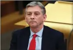  ??  ?? Richard Leonard in credit union account pledge