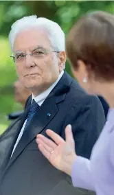  ??  ?? In Estonia
Il Presidente della Repubblica Sergio Mattarella ieri con la presidente estone Kersti Kaljulaid