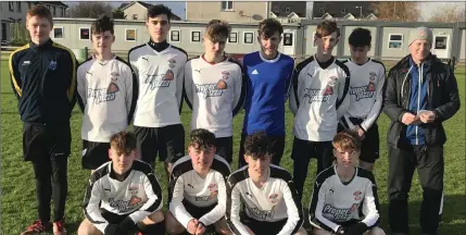  ??  ?? Arklow Town, who were beaten the the Wicklow Youth Cup quarter-final.