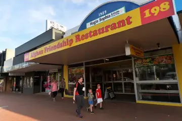  ??  ?? Files photo shows the ‘Afghan Friendship Restaurant’ in Griffith, a tribute to the warm welcome Hazara refugee Ali says he received after moving to the town five years ago. — AFP photo