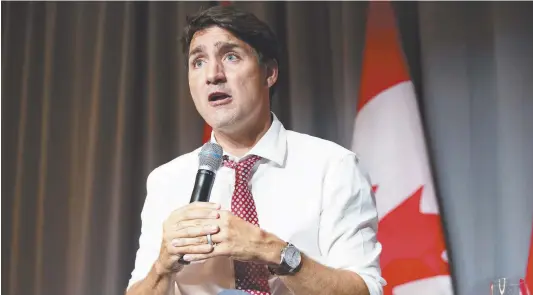  ??  ?? Le premier ministre Justin Trudeau - La Presse canadienne: Chris Young