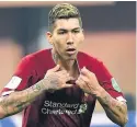  ??  ?? FIRMINO struck the winner