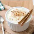  ??  ?? Arroz con Leche (Roz b Haleb)