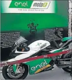  ??  ?? La Energica Ego de MotoE.