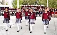  ??  ?? Dgo. (OEM).- La Escolta de la Escuela Secundaria Técnica Nº 67 turno matutino obtuvo el primer lugar en el concurso regional de escoltas de la zona 09. / EDGM