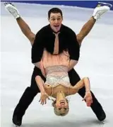  ??  ?? Deutsche Medaillenh­offnungen: Aliona Savchenko und Bruno Massot. Foto: Petr David Josek/dpa