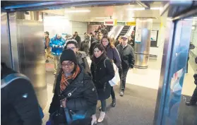  ?? Picture: AFP ?? SAFE. Police and other first responders respond to a reported explosion at the Port Authority Bus Terminal yesterday in New York.