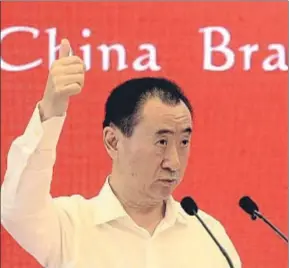  ?? STR / AFP ?? Wang Jianlin, el hombre más rico de China