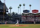  ?? Photograph: Harry How/Getty Images ?? Bobby Miller of the Los Angeles Dodgers pitches against the New York Yankees during a June game at Dodger Stadium.