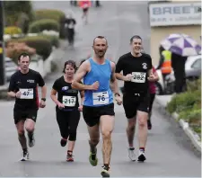  ??  ?? Kieran McMoreland on his way to winning the Coney Island Challenge last year. Pic: Carl Brennan.