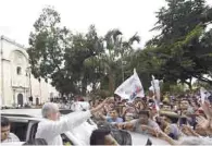  ??  ?? Visita. López Obrador estuvo ayer en Mérida, Yucatán.