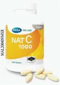  ??  ?? NAT C from Mega Lifescienc­es is a trusted immuneboos­ting health supplement.