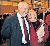  ??  ?? Kerry Mccarthy, Labour MP for Bristol East, claims that the former shadow minister, left, with Pat, his wife of 42 years, began paying her unsolicite­d attention in the 1990s, which continued over 20 years and included sending her cards and ‘intrusive’...