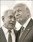  ?? GETTY IMAGES ?? Israeli PM Benjamin Netanyahu with US President Donald Trump, Israel