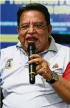  ??  ?? FT Barisan working to regain four seats in Kuala Lumpur. Tengku Adnan: