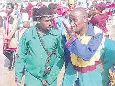  ?? ?? Jericho Church members speaking to each other in tongues while in the Indian Ocean.