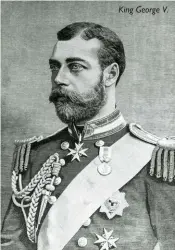  ??  ?? King George V.