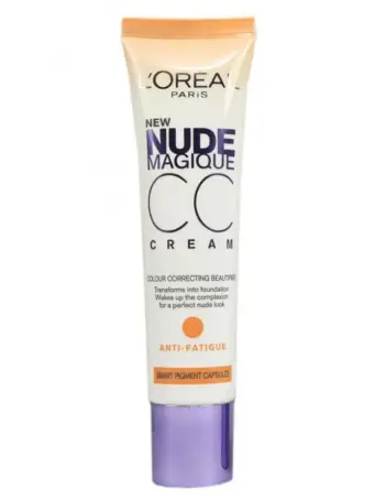  ??  ?? L’Oreal Paris, Nude Magique CC Cream Anti-Fatigue, £10.99, boots.com