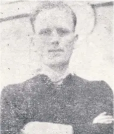  ?? Pictures: Dr Derek Patrick. ?? Top: Generals Rommel and Fortune. Above: George ‘Dodo’ Hope, captain of Berwick Rangers.