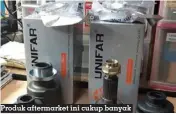  ?? ?? Produk aftermarke­t ini cukup banyak digunakan
KYN