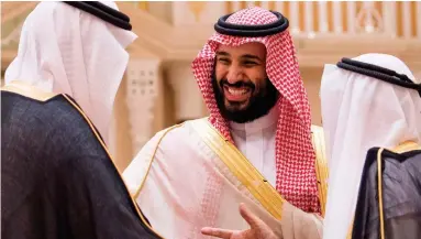  ?? BANDAR AL-JALOUD AFP/GETTY IMAGES ?? Since Saudi Crown Prince Mohammad bin Salman emerged as leader, the regime seems to be silencing dissent.