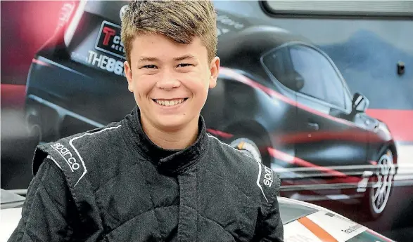  ??  ?? Milford’s Brock Gilchrist has joined the Toyota 86 Championsh­ip.