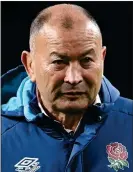  ?? Eddie Jones ?? IN THE FIRING LINE: