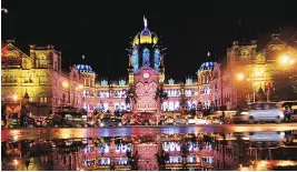  ?? PHOTO: KAMLESH PEDNEKAR ?? Mumbai’s Chhatrapat­i Shivaji Terminus