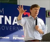  ?? GEORGE BENNETT PHOTOS / THE PALM BEACH POST ?? Florida Agricultur­e Commission­er Adam Putnam, 43, is a fifth-generation Floridian with more than two decades in elected office.