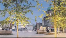  ?? PICTURES: GARY LONGBOTTOM/JIM STEPHENSON. ?? BIG CHANGES: Top, Andrew Price, director of architects re-form in Trinity Square, Hull. The firm’s vision for Queen Victoria Square.