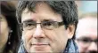  ?? AP-BILD: EAFO ?? Festgenomm­en: Carles Puigdemont