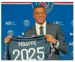  ?? ?? NO SERÁ. En mayo de 2022 Mbappé extendió su contrato con el PSG, pero hace unos meses declinó hacer efectivo el último año.