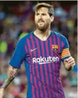  ?? Foto: dpa ?? Auf Lionel Messi werden wohl Gehaltskür­zungen zukommen.