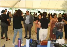  ?? ?? Elísabet Barrios participó en el Foro de Liderazgo sin Fronteras en el Centro Fox de Guanajuant­o, México.