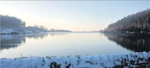  ??  ?? ●● A wintry scene at Macclesfie­ld Forest taken by reader Kat Beardmore