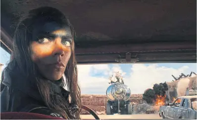  ?? WARNER BROS. PICTURES ?? Anya Taylor-Joy gets very few speaking lines in “Furiosa: A Mad Max Saga,” a deliberate move by George Miller to avoid any distractio­ns, but she makes silence commanding, writes Peter Howell.