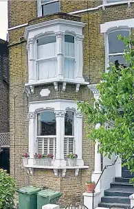  ??  ?? The former Bake Off star’s home in north London