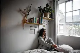  ?? MARY TURNER / THE NEW YORK TIMES ?? Chanel Contos, a graduate student, at her home in the Stoke Newington area of London on June 29. Contos, 23, has led from London a push for schools in her native Australia to reform their education about consensual sex.