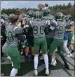  ?? ?? courtesy of nashoba regional athletics nashoba regional celebrates after defeating clinton on thursday.