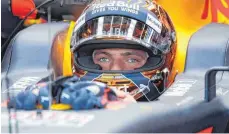  ?? FOTO: DPA ?? Max Verstappen durchlebt gerade sein erstes größeres Tief.