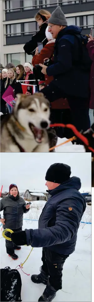  ?? FOTO: KATRINE HASSELBERG ?? FINT LØP: Silje Holmen Larsen skal ha hatt fine timer i løypa, selv om det var surt å måtte bryte. Nå gleder hun seg allerede til neste års deltakelse.